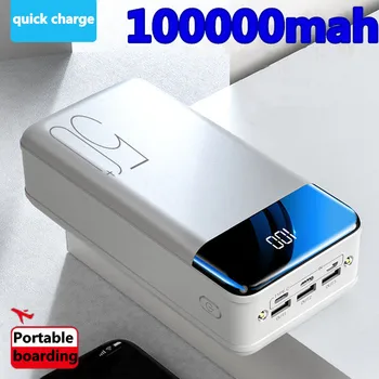 nové rýchle nabíjanie 100000MAH / 98000MAH power pack vysokou kapacitou mobile power univerzálne 5.2V1A rýchle nabíjanie