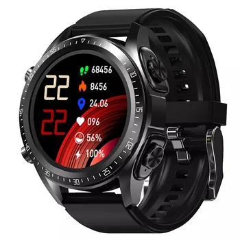Smart Hodinky JM03 Náhlavnej súpravy Bluetooth Slúchadlo TWS Dva v Jednom HIFI Stereo Bezdrôtový Športové Tracke Prehrávanie Hudby Smartwatch