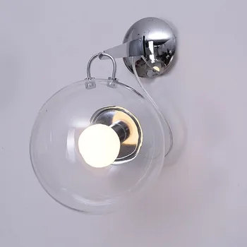 Nordic Jednoduché Mydlo Bublina LED Nástenné Svietidlo Osobnosti Módy, Nočné Lampy, Spálne, Chodby Chodby, Balkón presklený Lampa LB32713