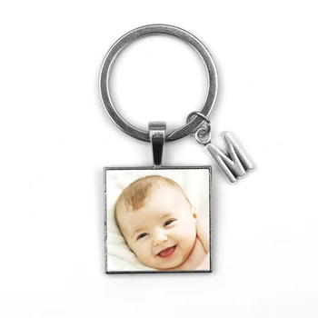 Personalizeds prívesok vlastné keychain Portrét vaše dieťa, dieťa mamu, otca, starých rodičov ako darček pre člena rodiny darček