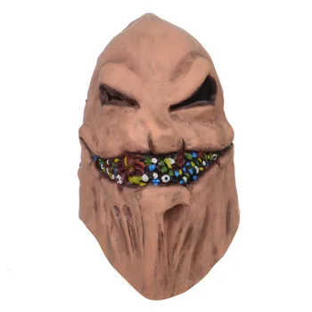 Santa Monster Maska Štedrý Deň Strašidelné Latex Maska Halloween Pokrývky Hlavy Dospelých Cosplay Rekvizity 2021 New Horúce Predaj