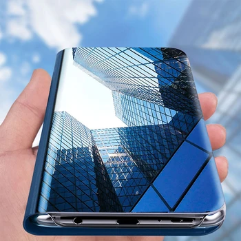 Luxusné Lode Smart Mirror Prípadoch pre Samsung Galaxy J7 2017 SM-J730 SM-J70F SM-J730G/DS SM-J730K SM-J730GM/DS SM-J730F/DS Kryt